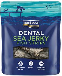 FISH4DOGS Dentálne pamlsky pre psov morská ryba - prúžky 100g