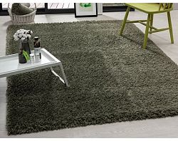 Eko koberec Floki 160x230 cm, tmavo zelený%