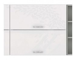 Horná kuchynská skrinka Bianka 80GU, 80 cm, biely lesk%