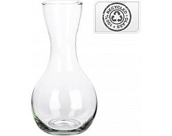 Váza/karafa 1,5 l, recyklované sklo%