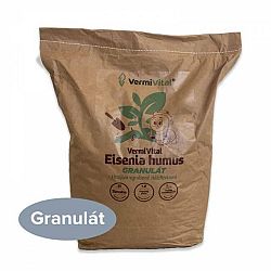 Hnojivo prírodné, granulované, vermikompost, 10kg, VERMIVITAL Eisenia humus