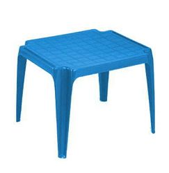 Stôl plastový BABY, modrý