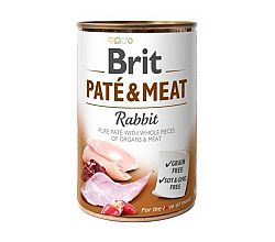 Brit Konzerva Pate & Meat Rabbit 400g