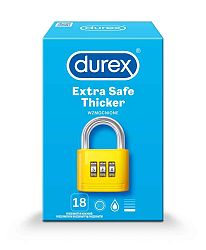 Durex Extra Safe Thicker 18 ks