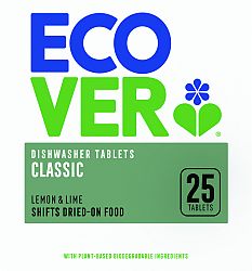 Ecover Classic tablety do umývačky 25 ks