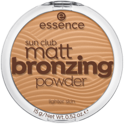 Essence Sun Club Blondes zmatňujúci bronzový púder 1 Natural 15 g