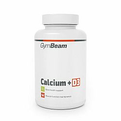 GymBeam Vápnik + vitamín D3 120 kapsúl