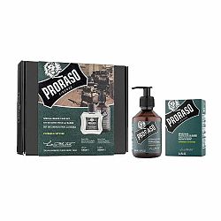 Proraso Cypress & Vetyver šampón na fúzy 200 ml + balzam na fúzy 100 ml darčeková sada