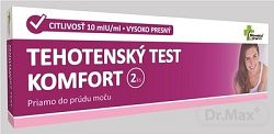 Slovakiapharm Komfort tehotenský test 2 ks
