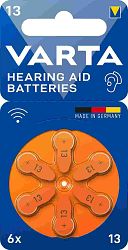 Varta Hearing Aid Type 13 6ks 24606101416
