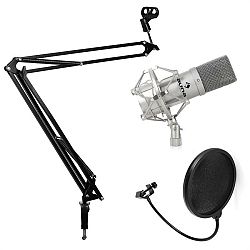 E_Star Set študiového mikrofónu a ramenového stojanu na mikrofón