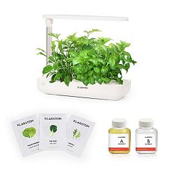 Klarstein Growlt Flex Starter Kit Salad, 9 rastlín, 18 W, LED, 2 l, šalátové semienka, výživový roztok